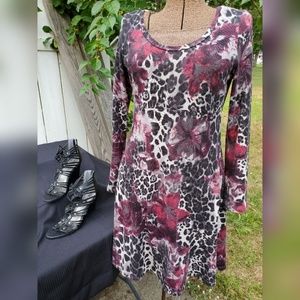 Karen Kane floral print dress,  Size M